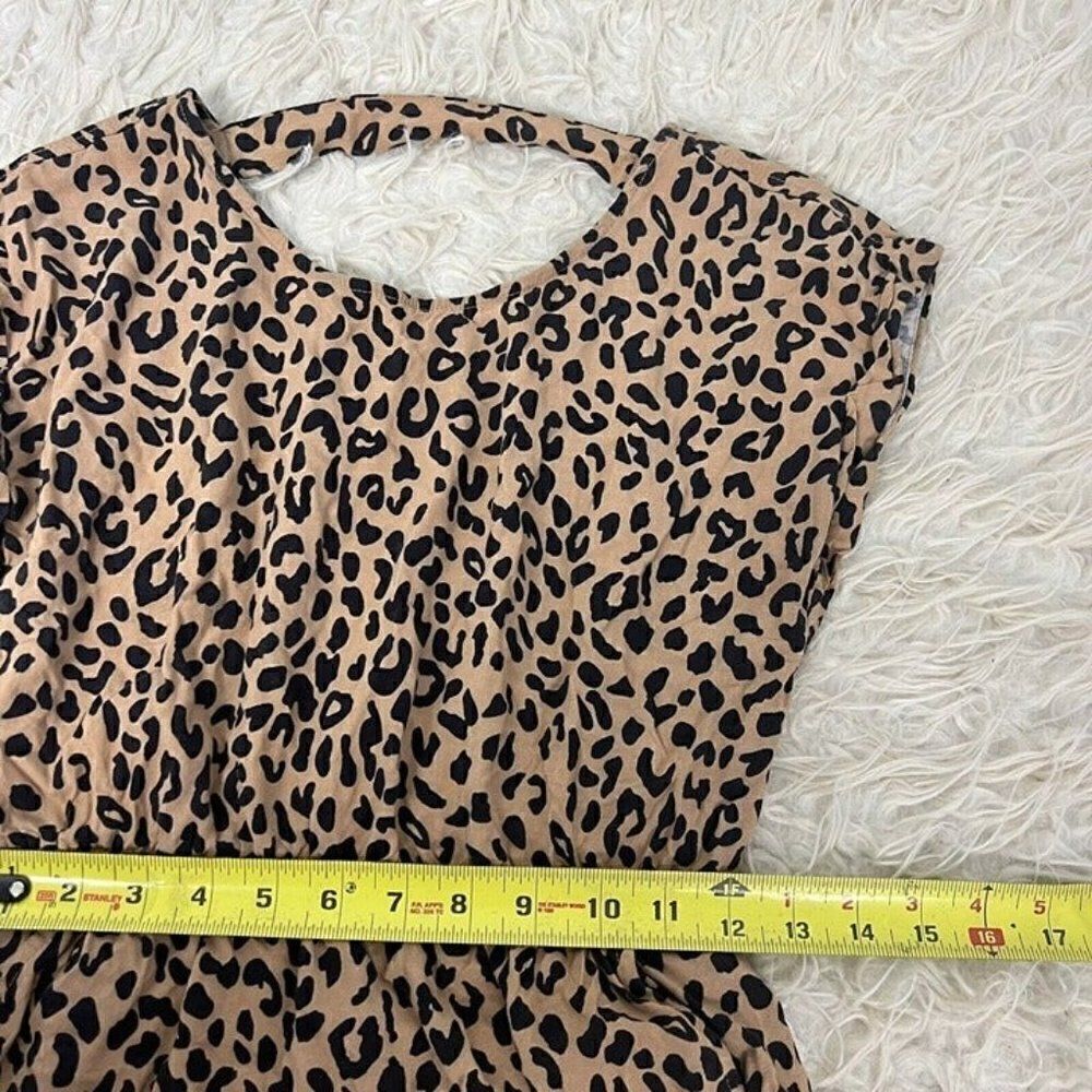 Pink Republic Women’s Animal Cheetah Print Summer Mini Dress Lightweight Size XS - Picture 6 of 12